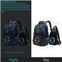 2 Ensembles Sac à Dos école à la Mode Impression Cartable garçons Sport Casual Poitrine Pack Sac à Dos pour Ordinateur Portable 