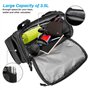 CestMall Sac Avant de Vélo, Sac Avant de Vélo Etanche, Sacoches de Guidon avec Grande Capacité, Sac Bandoulière Epaule avec Supp