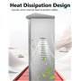 Poteau de Borne de Recharge Support de Chargeur pour Véhicule Électrique Autonome avec Boîtier Verrouillable, Socle de Chargeur 