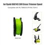 Pizgear Bobine de Fil de Rechange for débroussailleuse Ryobi RAC143 RLT36B33 RY36LT33A-0 RLT36C3325 36 V, Fil de Coupe-Herbe à A