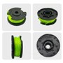 Pizgear Bobine de Fil de Rechange for débroussailleuse Ryobi RAC143 RLT36B33 RY36LT33A-0 RLT36C3325 36 V, Fil de Coupe-Herbe à A