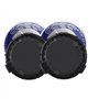 4 Pièces 75MM Auto Cache Moyeux-Cache Moyeu ABS-Cache de Roue-Capuchon Enjoliveur de Centre