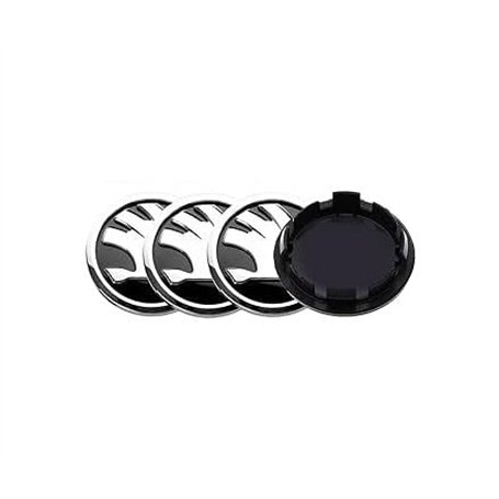 4 Pièces Auto Cache Moyeux 56MM