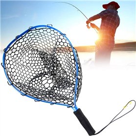 Crab Trap Flotteurs Filets de pêche Pêche à la Mouche d'atterrissage Truite Filet de pêche Epuisette Moulage et Release Net Ultr