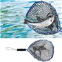 Crab Trap Flotteurs Filets de pêche Pêche à la Mouche d'atterrissage Truite Filet de pêche Epuisette Moulage et Release Net Ultr