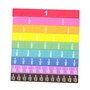 Lot de 51 cubes de fraction pour apprendre l'équivalence des fractions