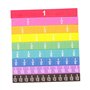 Lot de 51 cubes de fraction pour apprendre l'équivalence des fractions
