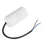 Condensateur CBB60, Condensateur AC 250V Condensateur AC 120uF Condensateur 50/60Hz Conducteur de marche avec fil pour le compre