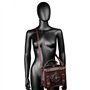 HUAXM Vintage Steampunk Sac à Dos Retro Gothique Main en Cuir Sac Messenger Moyen Age Sac à bandoulière pour Ordinateur Portable