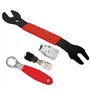 JVNALwnkv Clé à molette en Acier Inoxydable, clé à molette, Outil de réparation, clé à manivelle en Acier Inoxydable, Accessoire