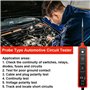 KIXZSAZ Testeur électrique automobile de lumière d'essai 12V pour les circuits de voiture Fabricant ABS - Testeur de système éle