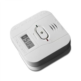 KIXZSAZ Alarme sans fil détecteur de qualité de l'air numérique détection de sécurité testeur de capteur à piles pour centre com