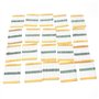AMSLSIU 200 pièces/ensemble carte d'assortiment d'inducteurs professionnels 20 valeurs inducteurs accessoires de composants élec