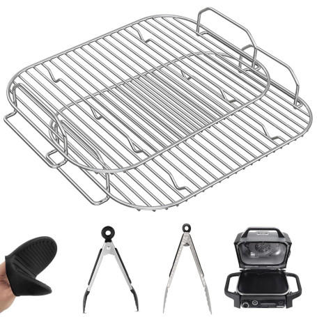 Lot de 2 Grilles de Gril pour Ninja Woodfire XL