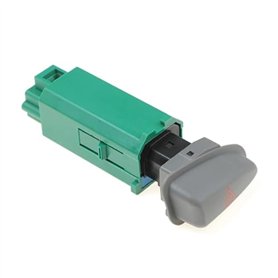 QASULER Interrupteur de lampe d'éclairage de secours d'avertissement de danger d'accessoire automatique de voiture