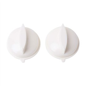jiheousty 2pieces Micro-Ondes Bouton Rotatif minuterie commutateur de Commande en Plastique pour Les médias universels