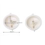 jiheousty 2pieces Micro-Ondes Bouton Rotatif minuterie commutateur de Commande en Plastique pour Les médias universels