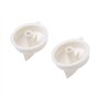 jiheousty 2pieces Micro-Ondes Bouton Rotatif minuterie commutateur de Commande en Plastique pour Les médias universels