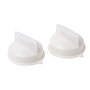 jiheousty 2pieces Micro-Ondes Bouton Rotatif minuterie commutateur de Commande en Plastique pour Les médias universels