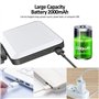 80 LED Video Light,Lumière Caméra,Eclairage Video Rechargeable 2000mAh,éclairage Lampe Vidéo Portable,3000K-6500K lumière vidéo 