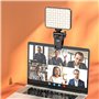 80 LED Video Light,Lumière Caméra,Eclairage Video Rechargeable 2000mAh,éclairage Lampe Vidéo Portable,3000K-6500K lumière vidéo 