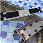 AMSLSIU Accessoires de Piscine pédale antidérapante pour échelle de Piscine sécurisée 304 échelle de Piscine en Acier Inoxydable