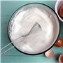 AMSLSIU Fouet à oeufs manuel en acier inoxydable mélangeur Mini lait crème mélangeur barre à manger hôtel cuisine réutilisable a