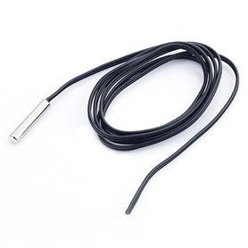5pcs NTC 10K Ohm 1% 3435 thermistance 1.5m Sonde capteur de température du cylindre de fil