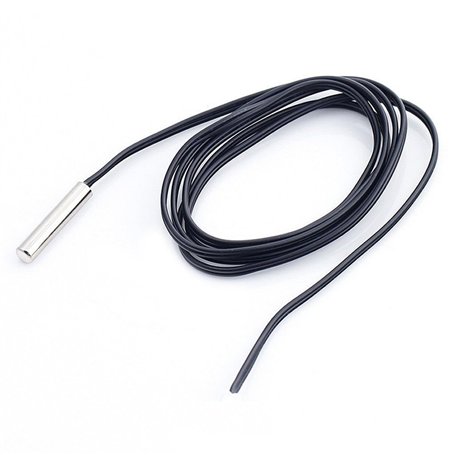5pcs NTC 10K Ohm 1% 3435 thermistance 1.5m Sonde capteur de température du cylindre de fil