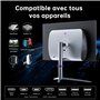 KTC OLED Écran PC Gamer 27 Pouces WQHD 1440P - 65W USB C (Supporte la Sortie vidéo), 240Hz / 0.03ms, 100% DCI-P3, DisplayHDR Tru