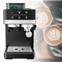 ZyKnaurral Machine à Expresso Chaud et Froid 20 Bars avec mousseur à Lait Machine à café à Vapeur pour Lattes Simples ou Doubles