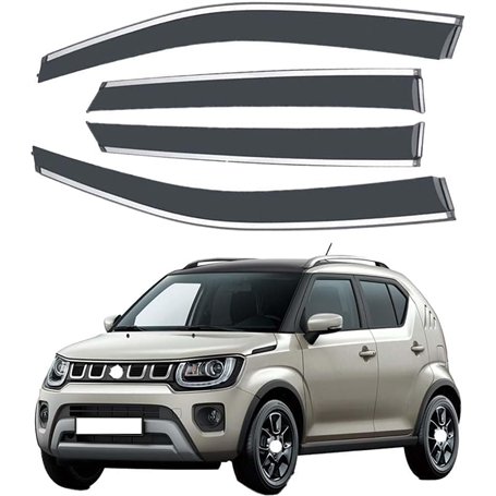 DuanRQ Déflecteurs de Fenêtre Latérale pour Suzuki Ignis 2016-2024 2025