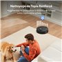 Ultenic T20 Pro Aspirateur Robot, Robot Aspirateur Laveur, Robot Silencieux Connecté avec WiFi/Bluetooth/Alexa/App, 6 Modes de N