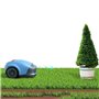 Tondeuse à Gazon Robotique Intelligente Automatique,Tondeuse à Gazon De Jardin Contrôlée Par Application Avec Planification Chem