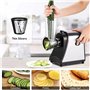 Hachoirs À Légumes Électriques, Râpes À Fromage, Outils De Cuisson Électriques Avec Interface Amovible, Trancheuses De Légumes P