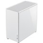 GameMax Spark Pro Gaming Cube, boîtier PC de Jeu modulaire ATX, Deux Panneaux latéraux en Verre trempé, USB 3.0 – Type C, Blanc