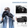JJC Housse de Pluie en Nylon pour Appareil Photo et objectifs Canon Sony Nikon ≤ 230 mm de Longueur – Sangle et trépied montable