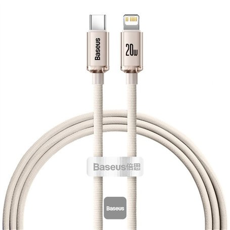 Câble USB vers Lightning Baseus CAJY001304 Rose 1