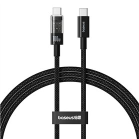 Câble USB-C vers USB-C Baseus P10373000111-00 Noir 1 m