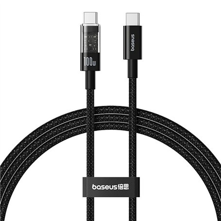 Câble USB-C vers USB-C Baseus P10373000111-00 Noir 1 m