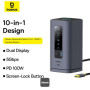 Hub USB Baseus B00568102813-00 Argenté