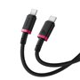 Câble USB-C vers USB-C Baseus P10377803U01-01 Noir Rouge 1 m
