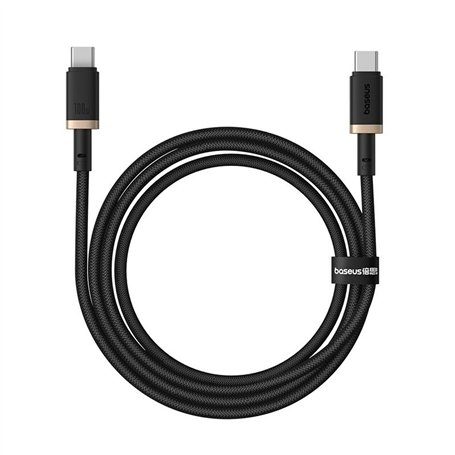 Câble USB-C vers USB-C Baseus P10377803U01-00 Noir Or 1 m