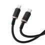 Câble USB-C vers USB-C Baseus P10377803U01-00 Noir Or 1 m