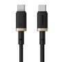 Câble USB-C vers USB-C Baseus P10377803U01-00 Noir Or 1 m
