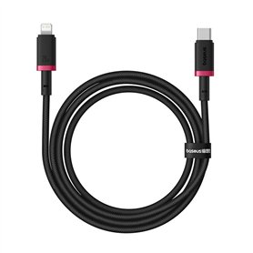 Câble USB-C vers Lightning Baseus P10377800U01-01 Noir Rouge 1 m