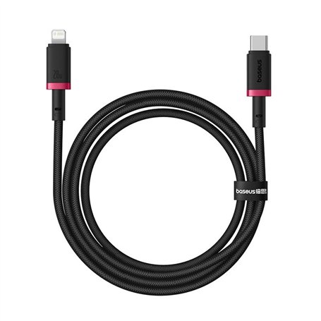 Câble USB-C vers Lightning Baseus P10377800U01-01 Noir Rouge 1 m
