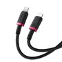 Câble USB-C vers Lightning Baseus P10377800U01-01 Noir Rouge 1 m