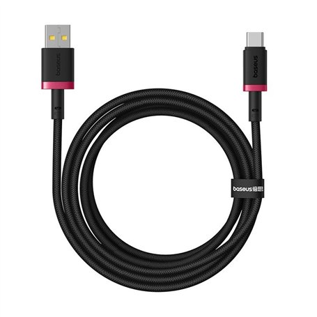 Câble USB A vers USB-C Baseus P10377802U01-03 Noir Rouge 2 m