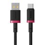 Câble USB A vers USB-C Baseus P10377802U01-03 Noir Rouge 2 m